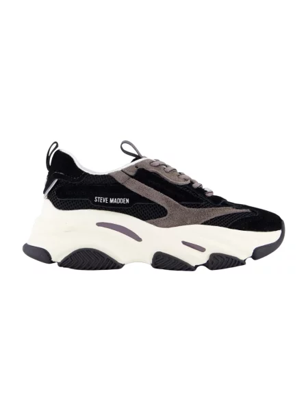 Sneakersy Steve Madden biznesowe czarne