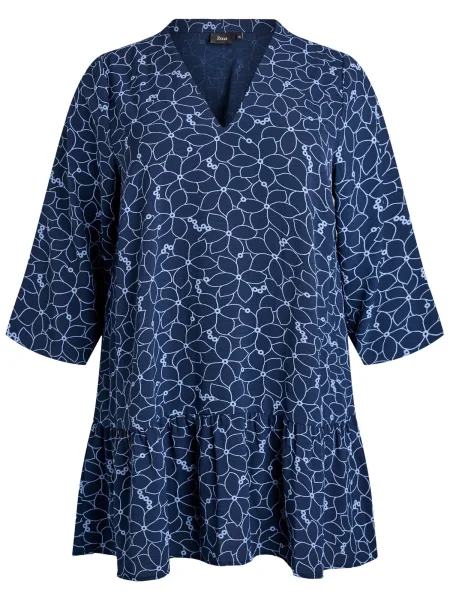 Zizzi Tunika Cabine mornarska / svetlo modra