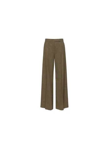 Spodnie Max Mara zielone