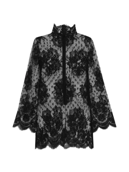 Rochie de dantelă Dolce & Gabbana din dantelă negru