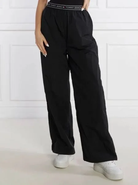 Tommy Jeans Pantaloni BAGGY TAPING negru