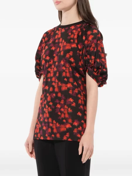 Μπλούζα Givenchy με σχέδιο με αφηρημένο print μαύρο
