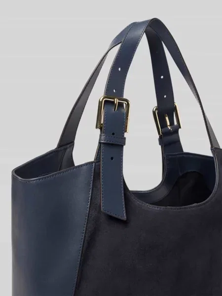 Torebka typu tote ze sprzączką model DORA' Furla granatowa