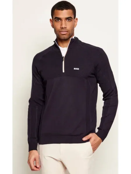 BOSS GREEN Pulover KN_GOC Hydro QZ verde