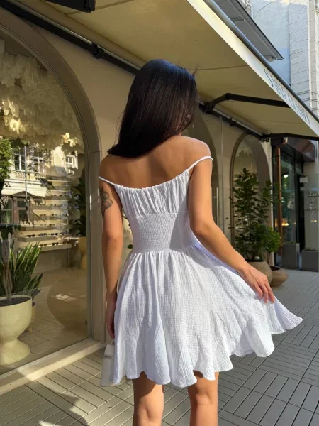 Сарафан Uaclothes муслін білий