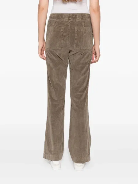 Pantaloni James Perse de catifea cord maro