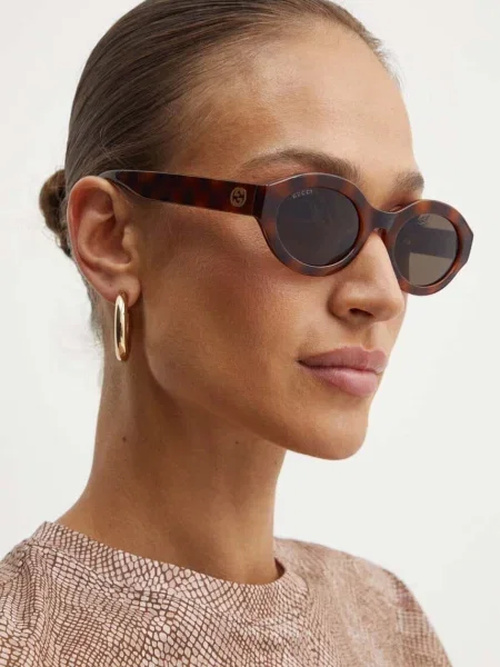 Gucci ochelari de soare maro