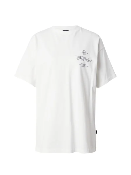 Dr. Denim Tricou negru / murdar alb