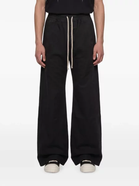 Pantaloni Rick Owens Drkshdw cu cordon negru