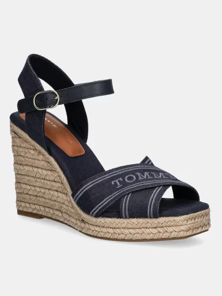 Tommy Hilfiger sandale TOMMY HILFIGER ESPAD HIGH WEDGE