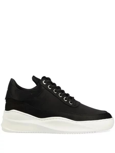 Sneakerși Filling Pieces cu broderie negru