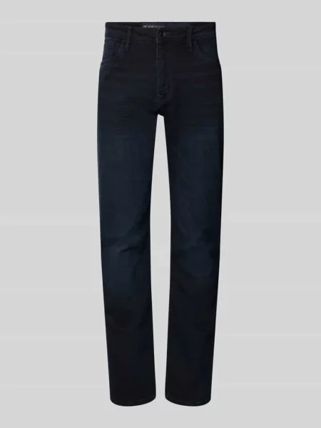 Jeansy o kroju tapered fit z mieszanki bawełny model BRYDEN' Tom Tailor Denim