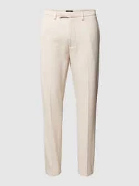Spodnie do garnituru o kroju regular fit z lamowanymi model ‘Beppe’ Cinque
