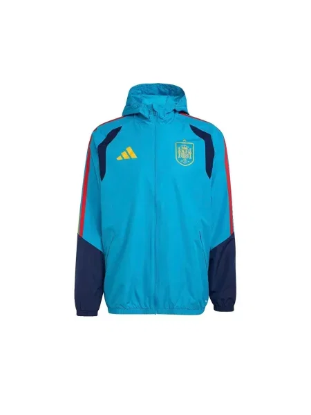 Kurtka adidas Espagne 26 Tiro All Weather niebieski