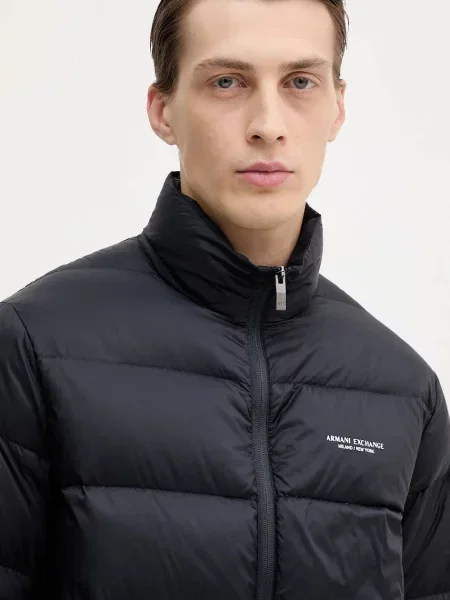 Пуховик Armani Exchange синий
