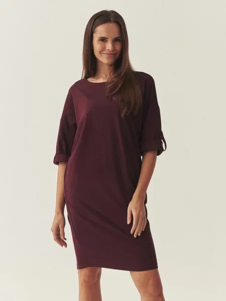 TATUUM Šaty Ivkina burgundská