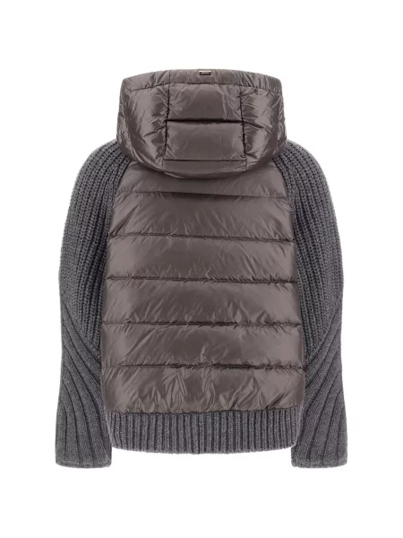 Cardigan Herno de lână gri