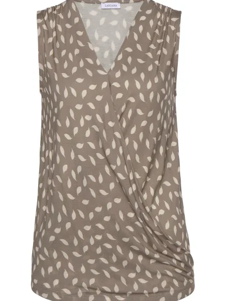 VIVANCE Halenka šedá bílá