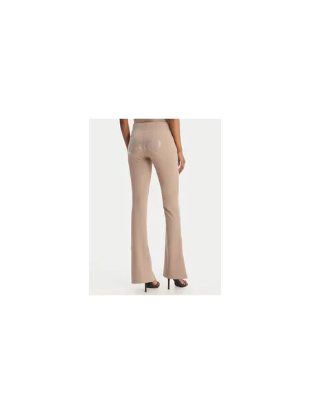 Juicy Couture Spodnji del trenirke Christine Flared Leg bež