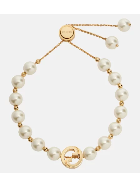 Zapestnica Gucci bela