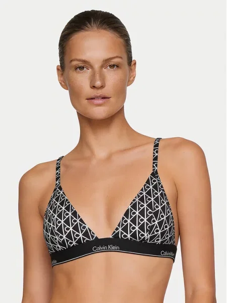 Calvin Klein Swimwear Μπικίνι πάνω μέρος μαύρο