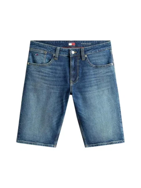 Džínsové šortky Tommy Hilfiger modrá