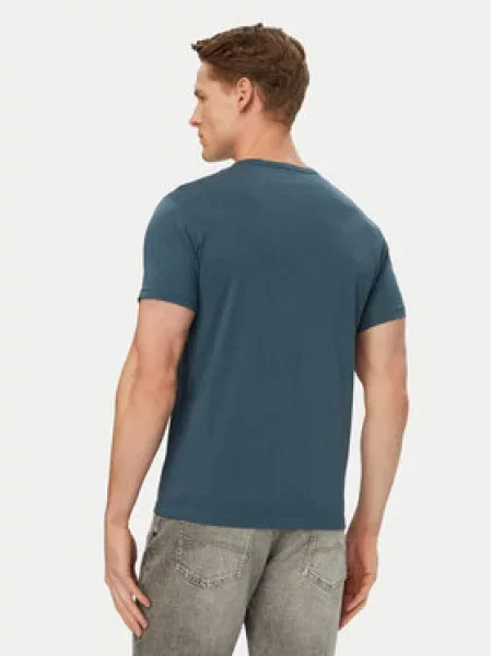 Emporio Armani Tričko námořnická modř / petrolejová