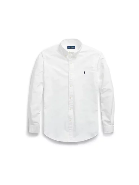 Długa koszula Polo Ralph Lauren biała
