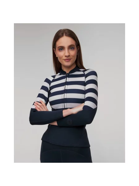 Neoprenová bunda Helly Hansen Waterwear 2 mm navy stripe tmavě modrá