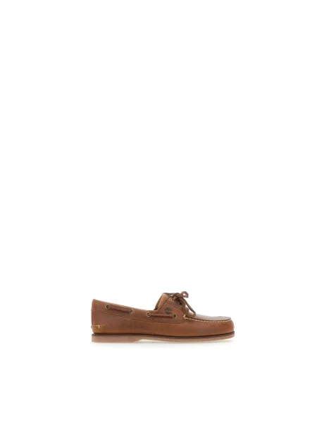 Półbuty Timberland skórzane klasyczne brązowe