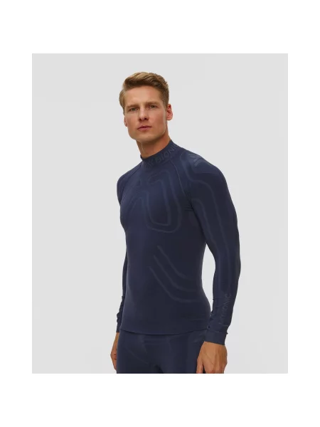 Dámske termo tričko longsleeve UYN Fusyon Biotech Windsor Wine modrá