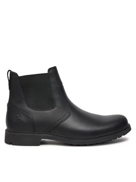 Timberland Kotníková obuv s elastickým prvkem Stormbucks Mid C Helsea Boot černá