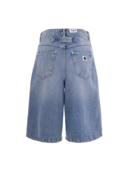 Krótkie szorty Carhartt Wip niebieskie