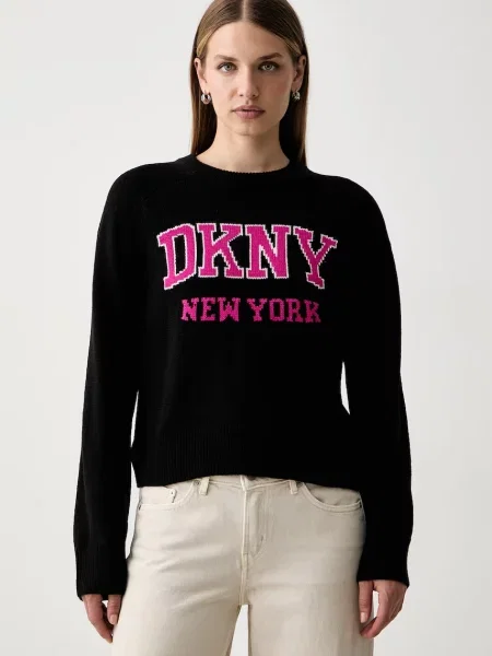 DKNY pulover pentru femei negru