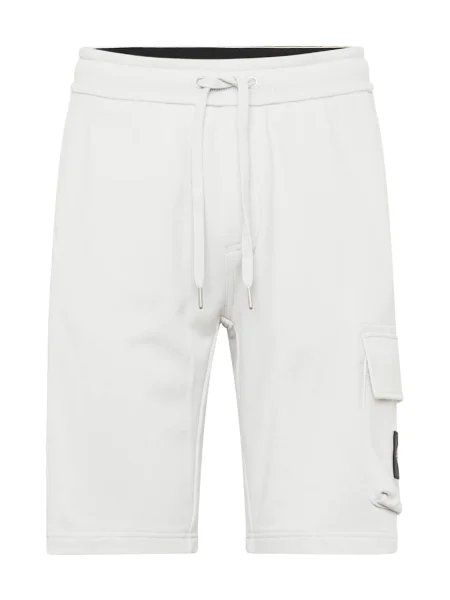 Calvin Klein Jeans Pantaloni scurți sport Monologo Badge Gri bej