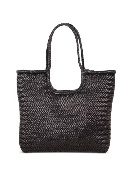 Geantă shopper Dragon Diffusion din piele negru