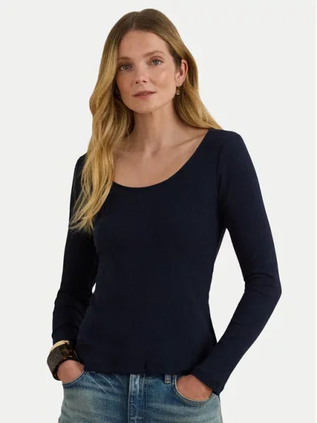 Πουκάμισο Lauren Ralph Lauren μπλε