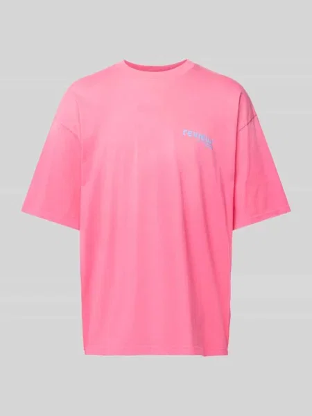 T-shirt z nadrukiem z logo Review