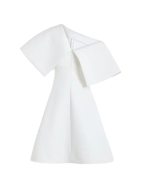 Gulerat rochie mini A.w.a.k.e. Mode alb