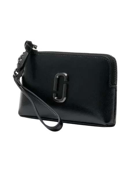 Portfel Marc Jacobs skórzany czarny