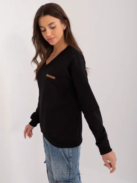 Bluză Fashionhunters negru