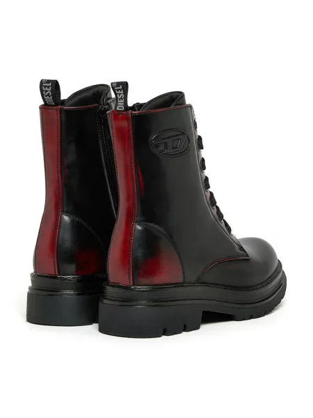 Diesel bakancs platformos gyerek D-ANFISTR-ABR BOOTS fekete
