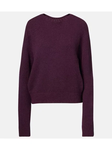 Pulover Khaite din cașmir violet