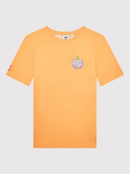 Dětské tričko Adidas oranžové