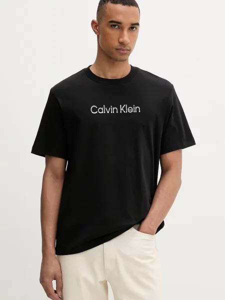 Calvin Klein t-shirt ανδρικός μαύρο