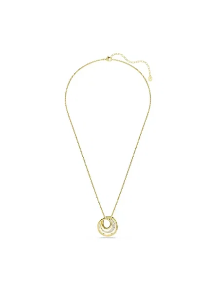 Swarovski naszyjnik HYPERBOLA żółty