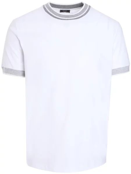 Tricou Peserico cu imagine alb