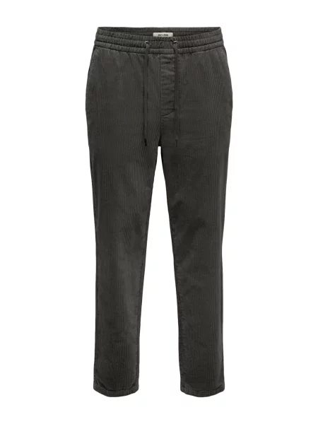 Only & Sons Pantaloni ONSLINUS metalic gri