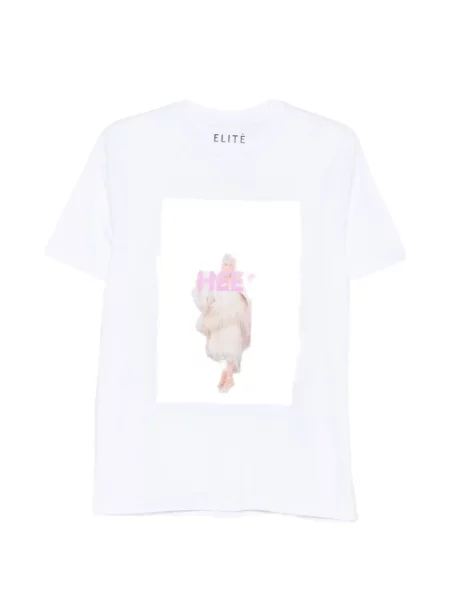 Tricou Elite cu imagine alb