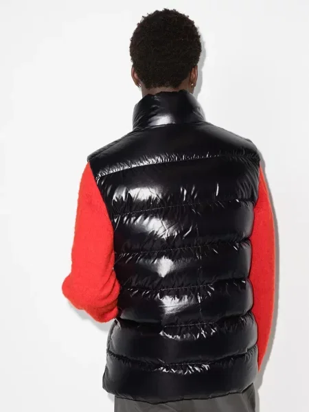Kamizelka Moncler Tibb ocieplana czarna